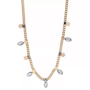 Blue Crystal Necklace
